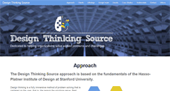 Desktop Screenshot of designthinkingsource.com