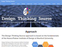 Tablet Screenshot of designthinkingsource.com